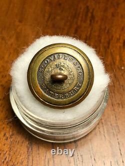 Rare Connecticut 2nd Company Governors Foot Guards Civil War Coat Button