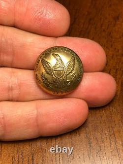 Rare Connecticut 2nd Company Governors Foot Guards Civil War Coat Button