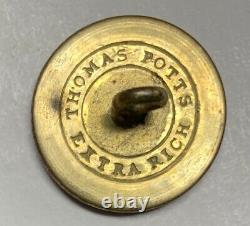 Rare Maine Pre Civil War Coat Button