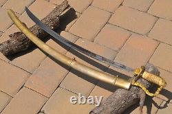 Rare Mounded Artillery Officer's American Saber PARTA TUERT Pre Civil War Sword