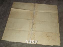 Rare Original H. H, Lloyd & Co's Broadside New Military Colored Compendium Read