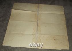 Rare Original H. H, Lloyd & Co's Broadside New Military Colored Compendium Read