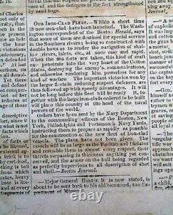 Rare Port Royal SC South Carolina Union Occupation 1863 old Civil War Newspaper