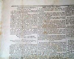 Rare Port Royal SC South Carolina Union Occupation 1863 old Civil War Newspaper