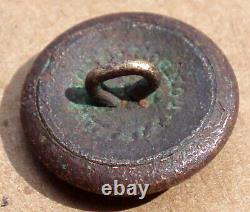Rare Tennesee Volunteer Corps Antique CIVIL War Confederate Officer's Button