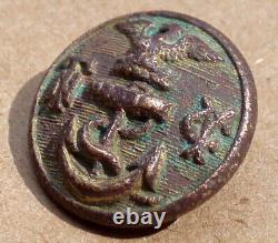 Rare Tennesee Volunteer Corps Antique CIVIL War Confederate Officer's Button