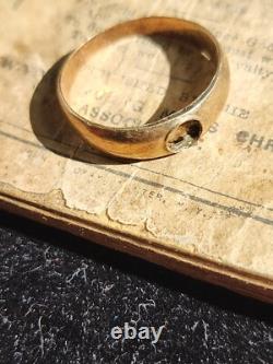 Rare-The Soldier's Hymn Book, Agnes Chapman Civil War Era WithGold B-Day Ring 1837
