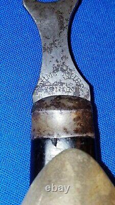 Rare Union Knife Co. Civil War Pocketknife Stamped Army Knife Union Naugatuck