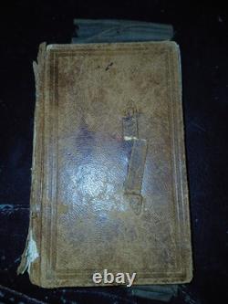 Rare beautiful civil war diary c. 1862