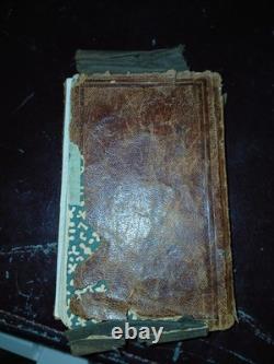 Rare beautiful civil war diary c. 1862