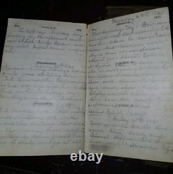 Rare beautiful civil war diary c. 1862