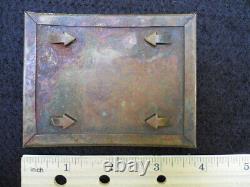Rare pre Civil War non dug buckle 1837 Officer's waist belt plate Smithsonian