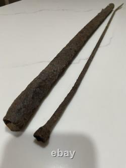 Relic Condition Partial Civil War Musket Barrel And Ramrod Va Dug