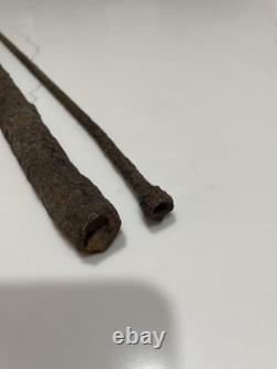 Relic Condition Partial Civil War Musket Barrel And Ramrod Va Dug
