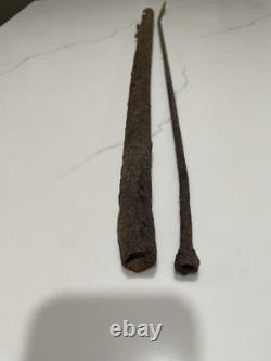 Relic Condition Partial Civil War Musket Barrel And Ramrod Va Dug