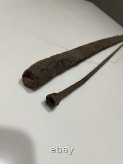 Relic Condition Partial Civil War Musket Barrel And Ramrod Va Dug