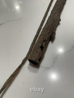 Relic Condition Partial Civil War Musket Barrel And Ramrod Va Dug