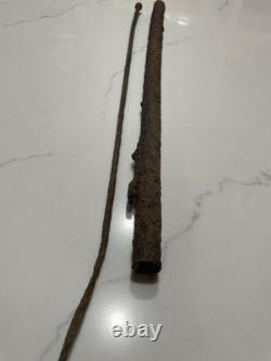 Relic Condition Partial Civil War Musket Barrel And Ramrod Va Dug