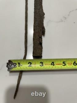 Relic Condition Partial Civil War Musket Barrel And Ramrod Va Dug