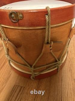 Reproduction Rope Tension Civil War Drum By Eames Drum Co. Joe Mac Sweeney