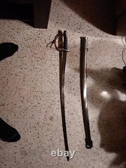 Reproduction civil war sword confederate