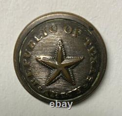 Republic Of Texas Army Pre Civil War Coat Button