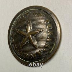 Republic Of Texas Army Pre Civil War Coat Button