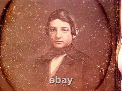 SOUTHERN Photographer WHITEHURST Marked Case withJudah P Benjamin Daguerreotype