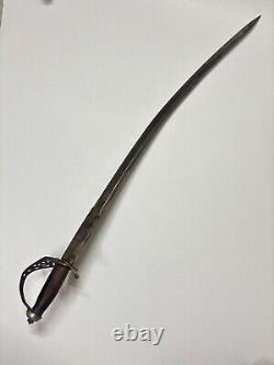 Saber Sword Antique Vintage Us Civil War Old Rare Collectible 36