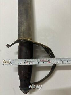 Saber Sword Antique Vintage Us Civil War Old Rare Collectible 36