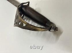 Saber Sword Antique Vintage Us Civil War Old Rare Collectible 36