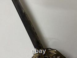 Saber Sword Antique Vintage Us Civil War Old Rare Collectible 36