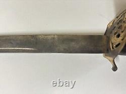 Saber Sword Antique Vintage Us Civil War Old Rare Collectible 36
