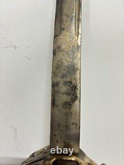Saber Sword Antique Vintage Us Civil War Old Rare Collectible 36