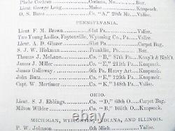 Sanitary Commisssion CIVIL War Soldiers Personal Effects Circular 1866