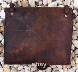 Scarce Rare Antique CIVIL War Leather Document Carrier The Farmington Shoppe