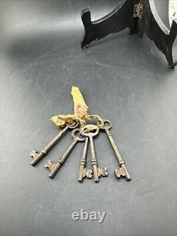 Set Of 5 Civil War Jailer Keys