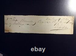 Signature Civil War General DANIEL SICKLES Gettysburg Peach OrchardWar Dated