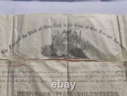 Signed Civil War Officer Certificate, c. 1862