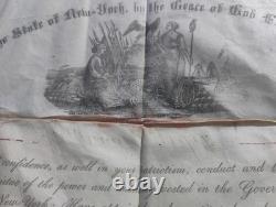 Signed Civil War Officer Certificate, c. 1862