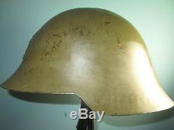 Signed M34-38 Eibar helmet Spanish Civil War casco stahlhelm casque elmo