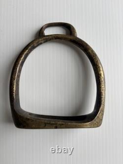 Single Civil War CONFEDERATE BRASS STIRRUP