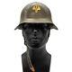 Soviet Ssh-36 Spanish Civil War Helmet (1936-1939) Chinstrap, Badge & Liner
