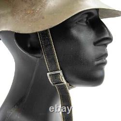 Soviet Ssh-36 Spanish Civil War Helmet (1936-1939) Chinstrap, Badge & Liner