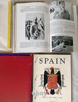 Spain Magazine Spanish Civil War Newspaper 1937-41 WWII Franco Lot of 68 Rare