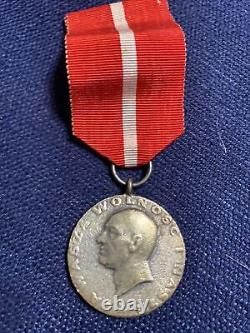 Spanish Civil War XIII Brigade Polish Medal 1936-39 Original RARE