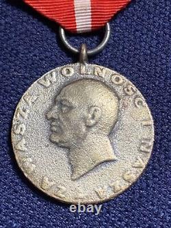 Spanish Civil War XIII Brigade Polish Medal 1936-39 Original RARE