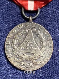 Spanish Civil War XIII Brigade Polish Medal 1936-39 Original RARE