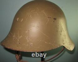Spanish M34 Eibar helmet civil war Spain casque stahlhelm casco elmo WW2