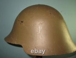 Spanish M34 Eibar helmet civil war Spain casque stahlhelm casco elmo WW2